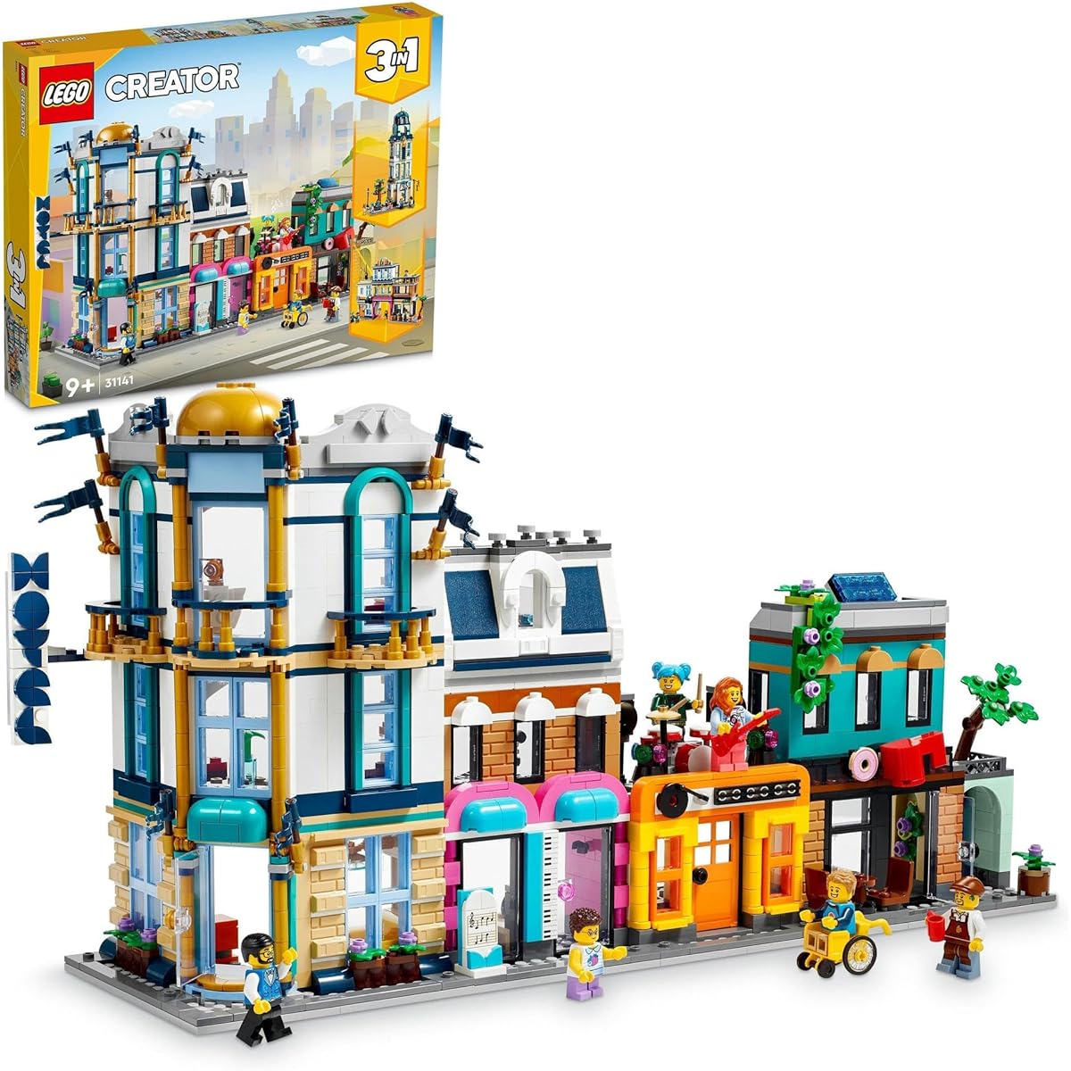 LEGO Creator Boulevard 31141 Toy Blocks Pretend Play City Building Boys Girls Age 9 and up
