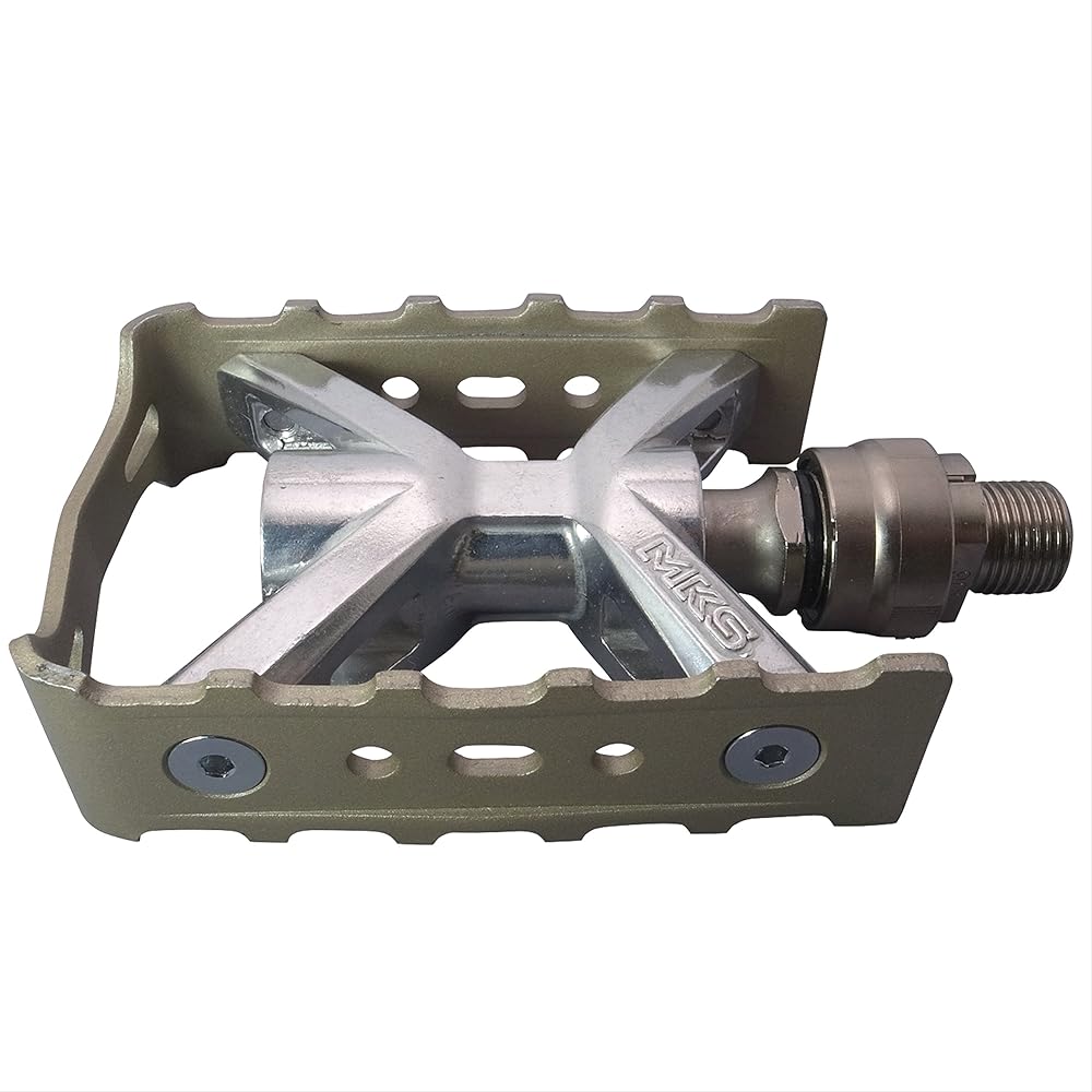 MKS (Mikashima Seisakusho) Bicycle Pedal ESPRIT Ezy Superior (Esprit Easy Superior) Silver