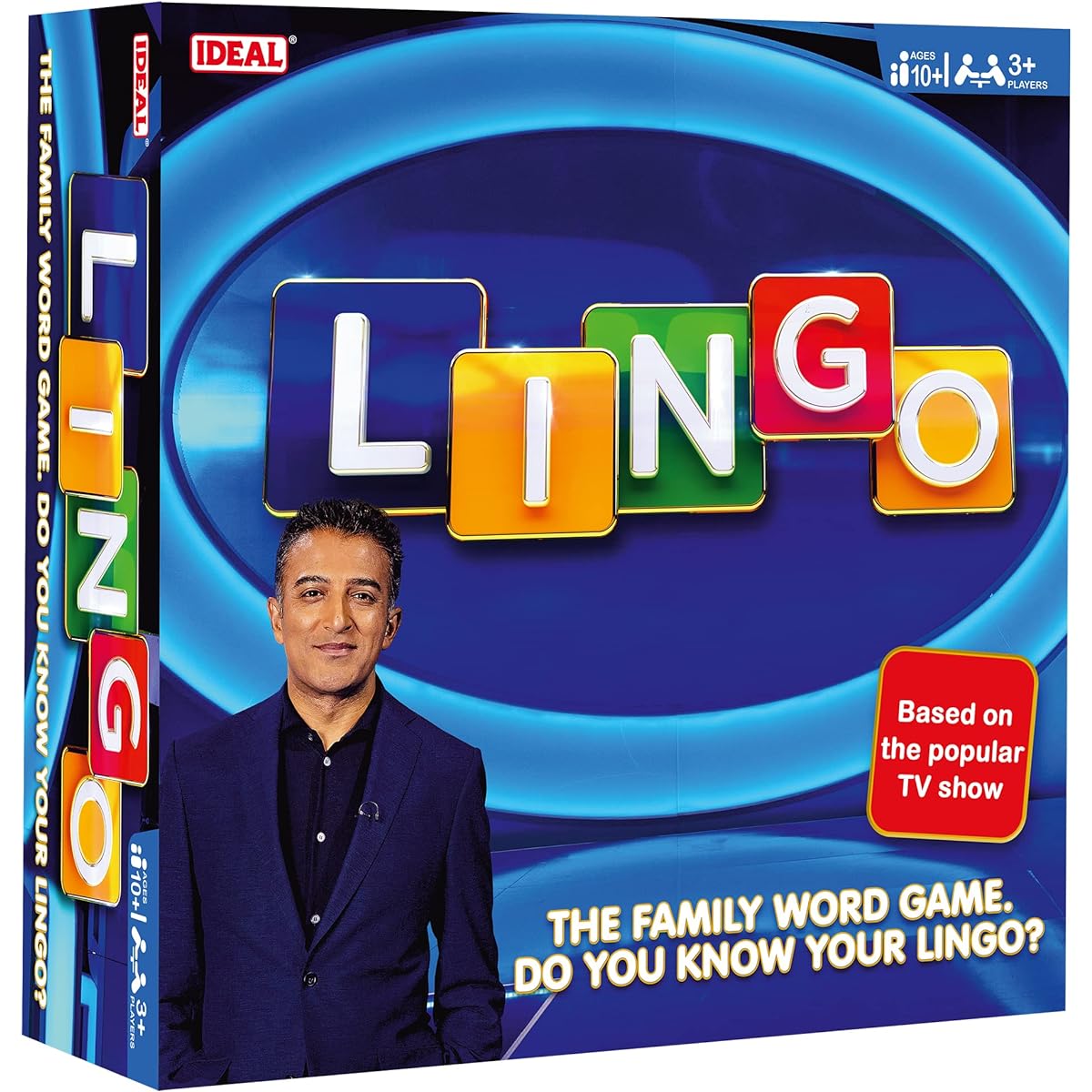 IDEAL | Lingo: The family word game, do you know your Lingo?| Family TV Show Board Game | For 3+ Players | Ages 10+
