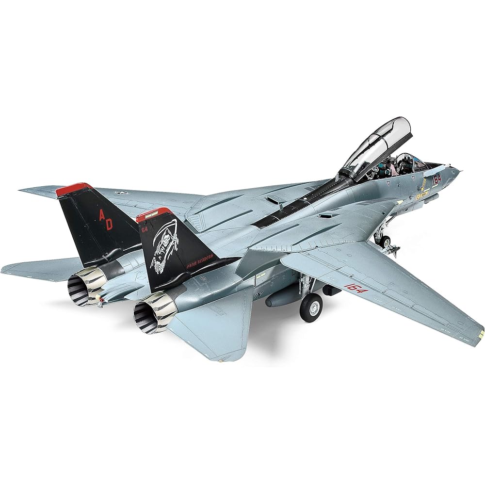 Tamiya 1/48 Masterpiece Series No.118 US Navy Grumman F-14D Tomcat Plastic Model 61118