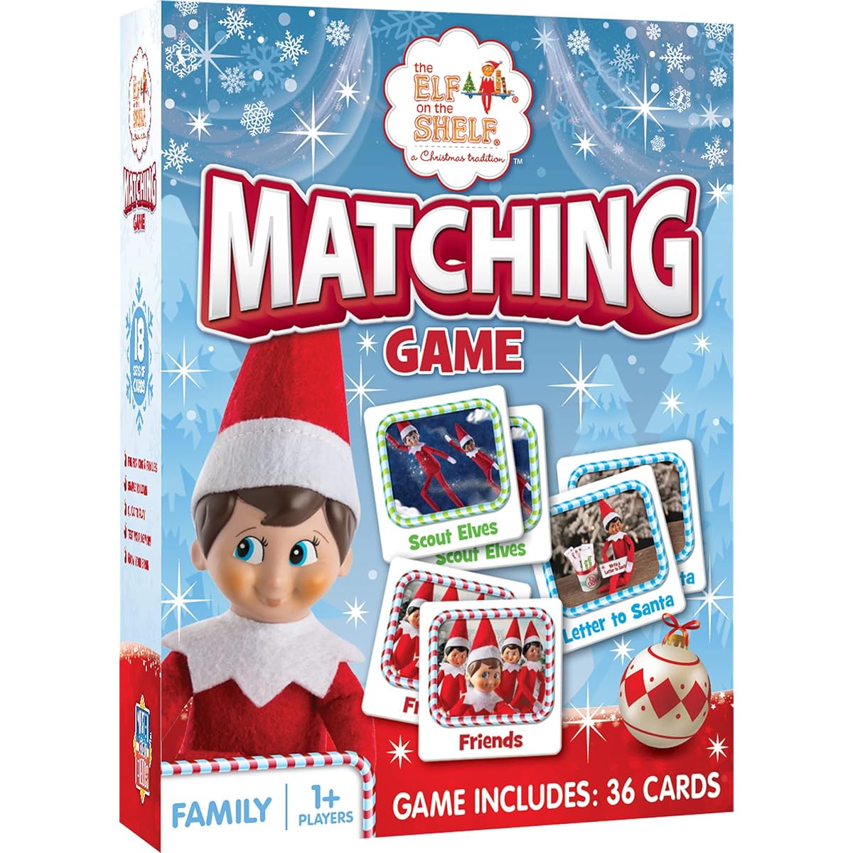 Officially Licensed MasterPieces Elf on The Shelf Picture Matching Card Game for Kids and Families