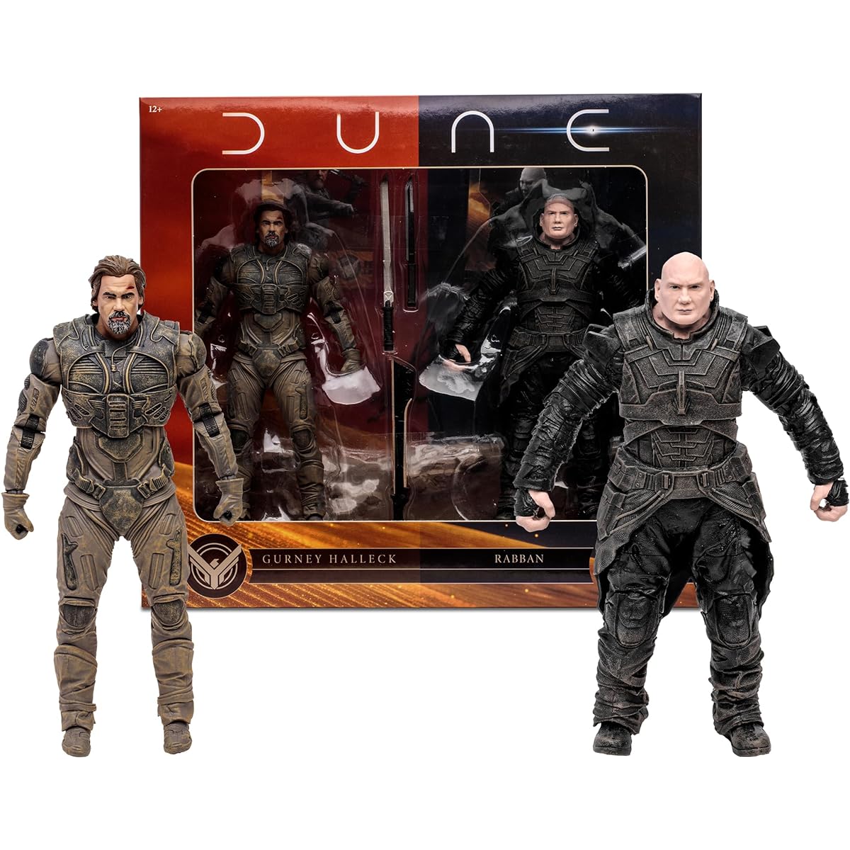 McFarlane - Dune 2-7" Gurney Halleck & Laban Action Figures 2-Pack