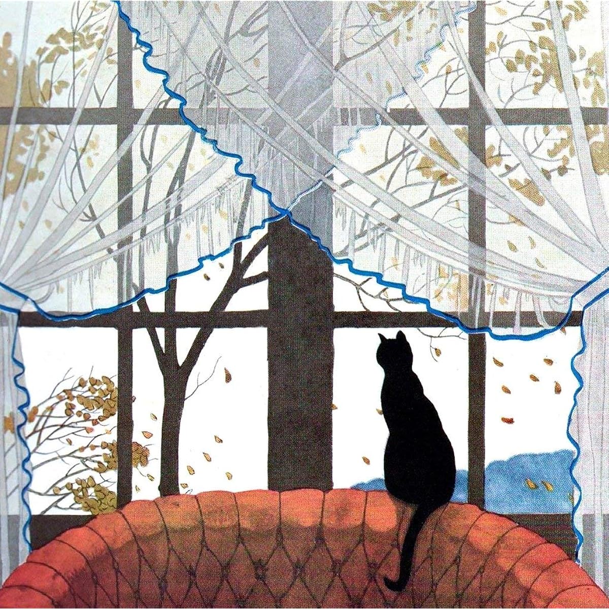 Nautilus Puzzles Wooden Jigsaw Puzzle for Adults - Cat in the Window - 215 Unique Wooden Pieces - Made in the USA - A Challenge for Any Puzzle Enthusiast