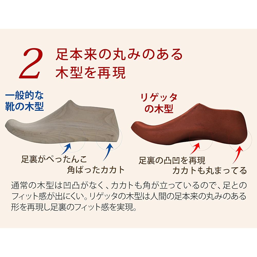 Regetta Ribbon Ballet Pumps R-51 Greige S