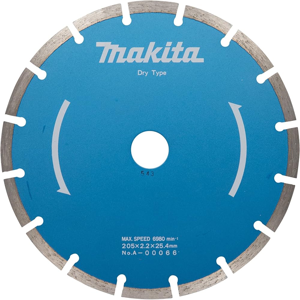 Makita Diamond Wheel Outer Diameter 205mm Segment A-00066
