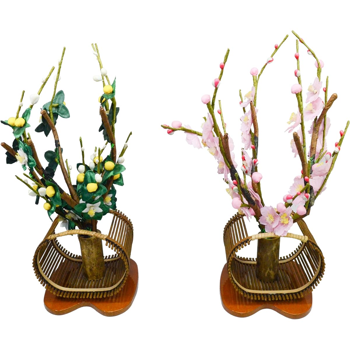 Sakuratachibana "Sudare Igaki (Medium)" (Flower decoration for Hinamatsuri)