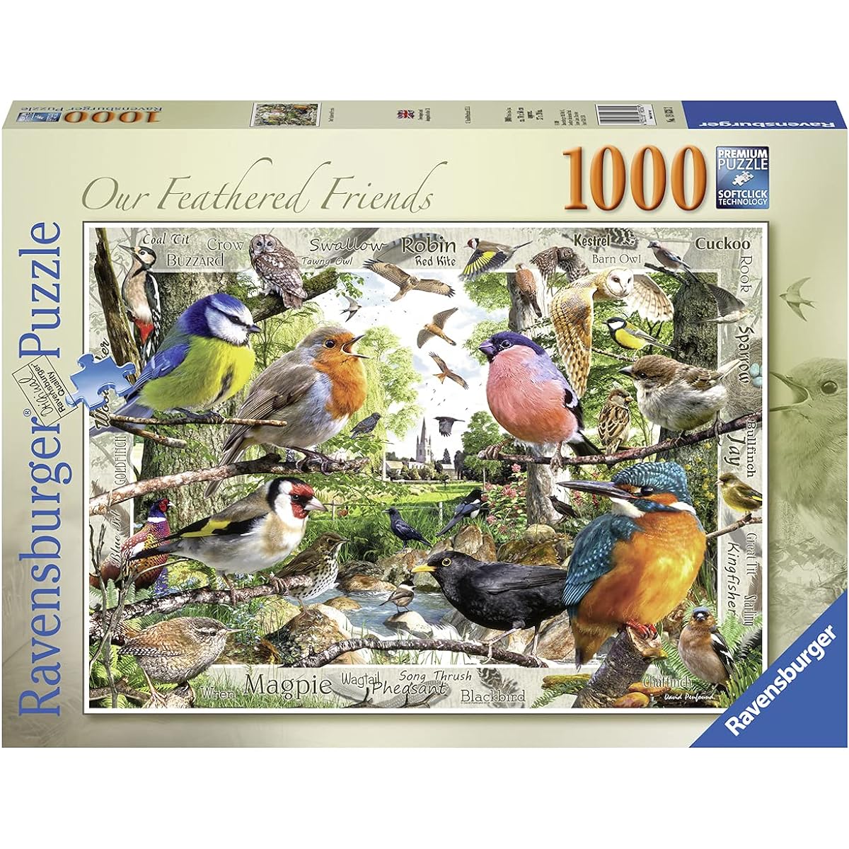 Ravensburger Our Feathered Friends, 1000pc Jigsaw Puzzle