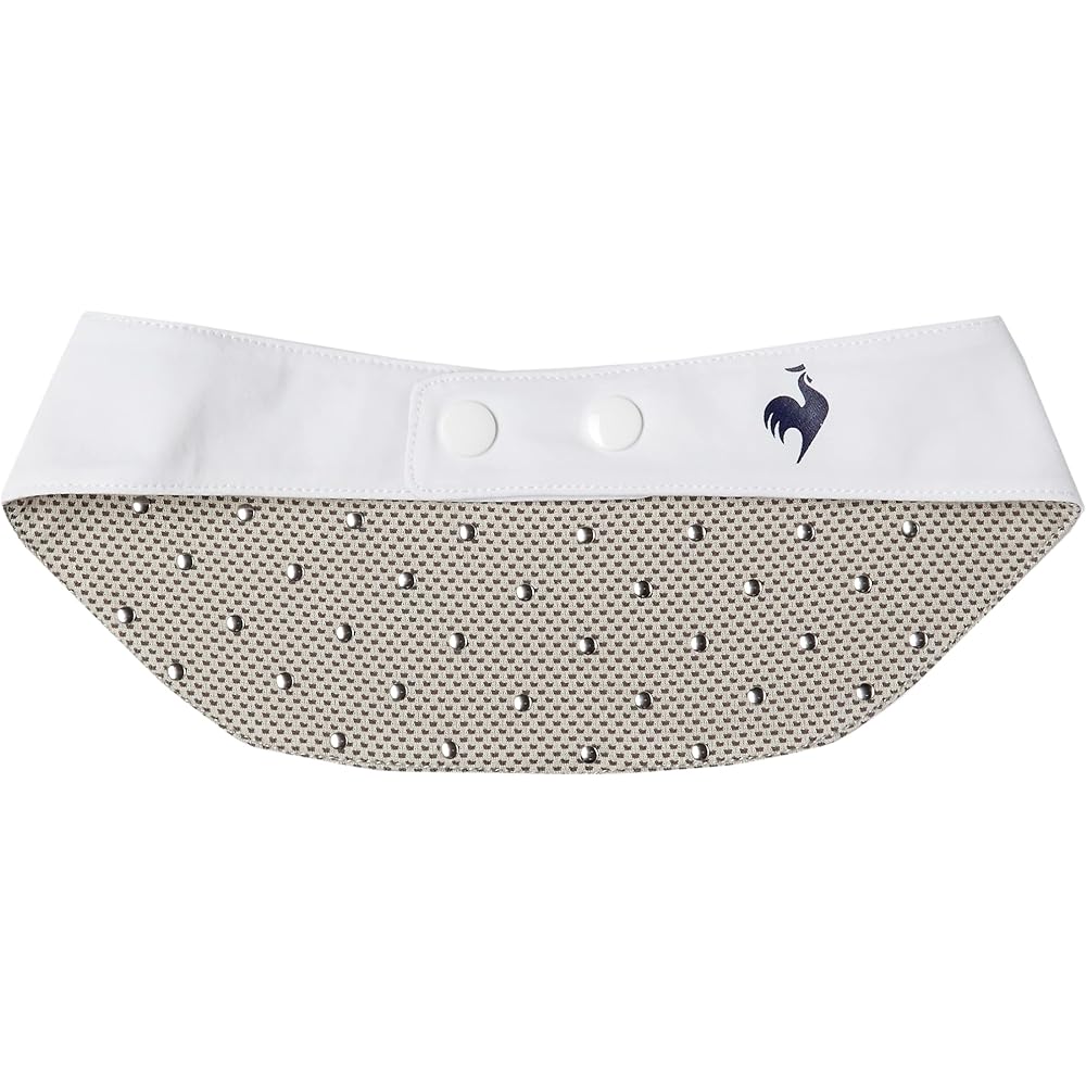 [Le Coq Sportif Golf] Golf Neck Cooler Cooling QGBTJK50 Men's WH00 (White) L