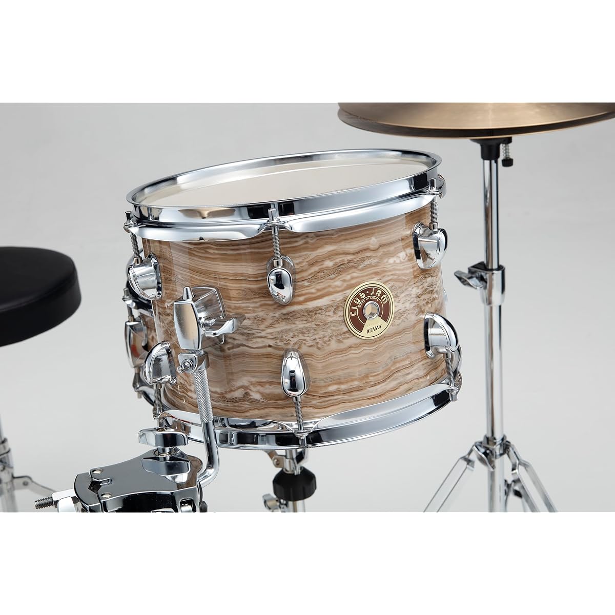 TAMA CLUB-JAM - COMPACT VINTAGE KIT Cream Marble Wrap LJK48S-CMW