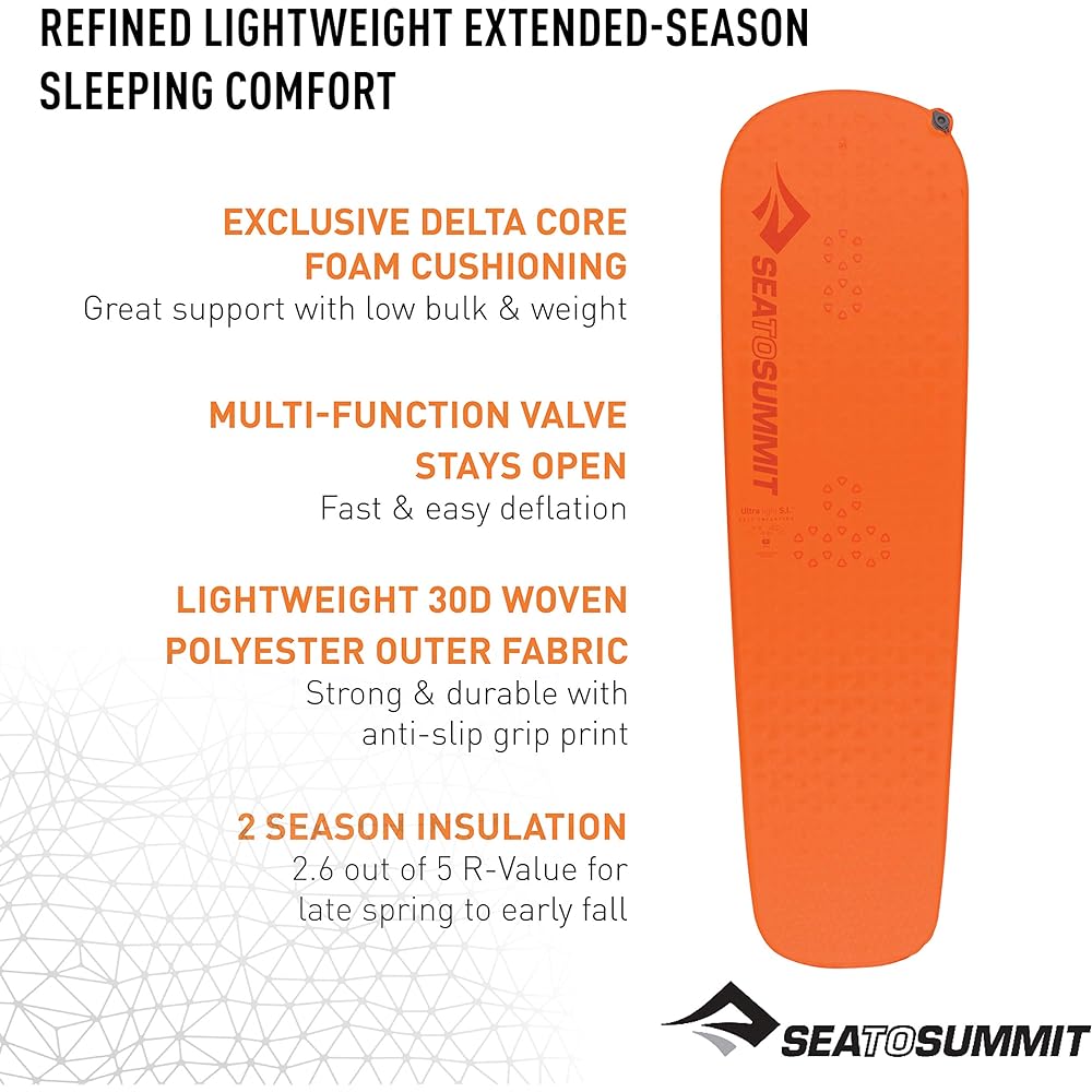 SEA TO SUMMIT Ultralight S. I. Matt Small ST81102 Orange