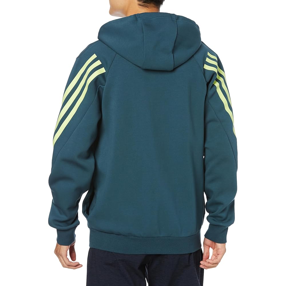 [Adidas] Sweat Hoodie Future Icon 3 Stripes Full Zip Hoodie ECT47 Men's