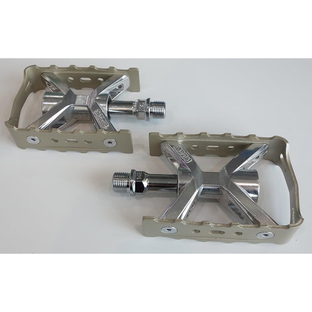 MKS (Mikashima Seisakusho) Bicycle Pedal ESPRIT Titanium Color