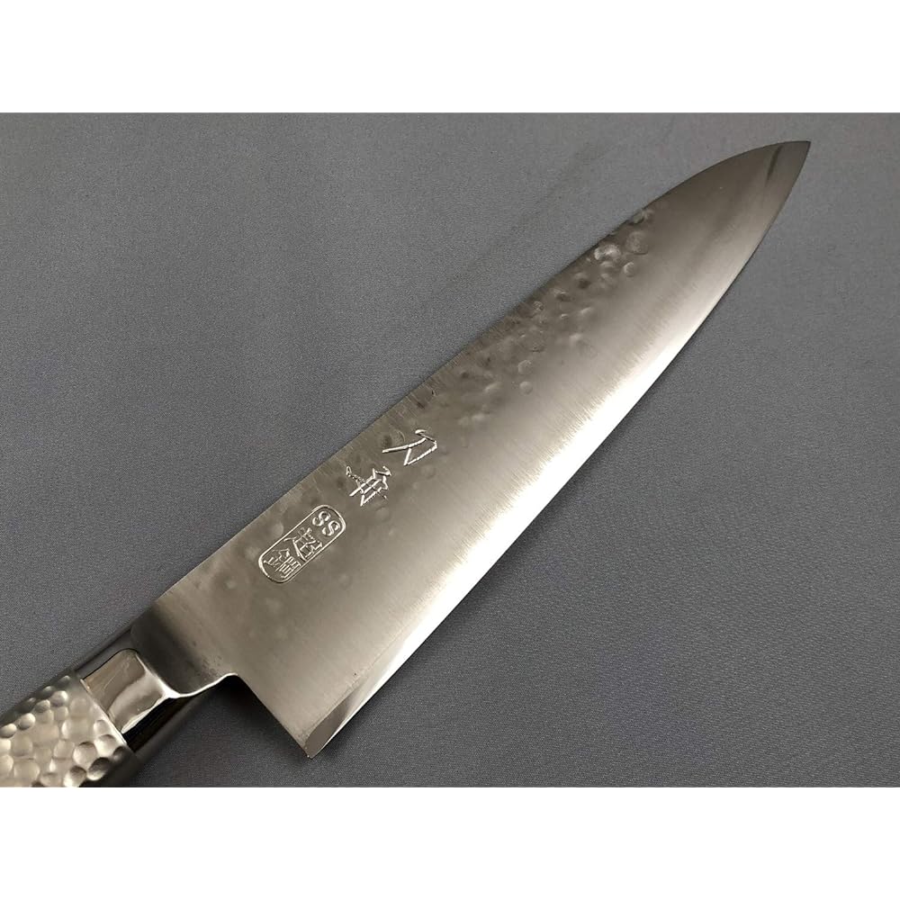 Toshu Giken Knife Gyuto (Right-handed) 180mm "Toshu Hammer Monaka Handle" All Purpose Knife Made in Japan 22351