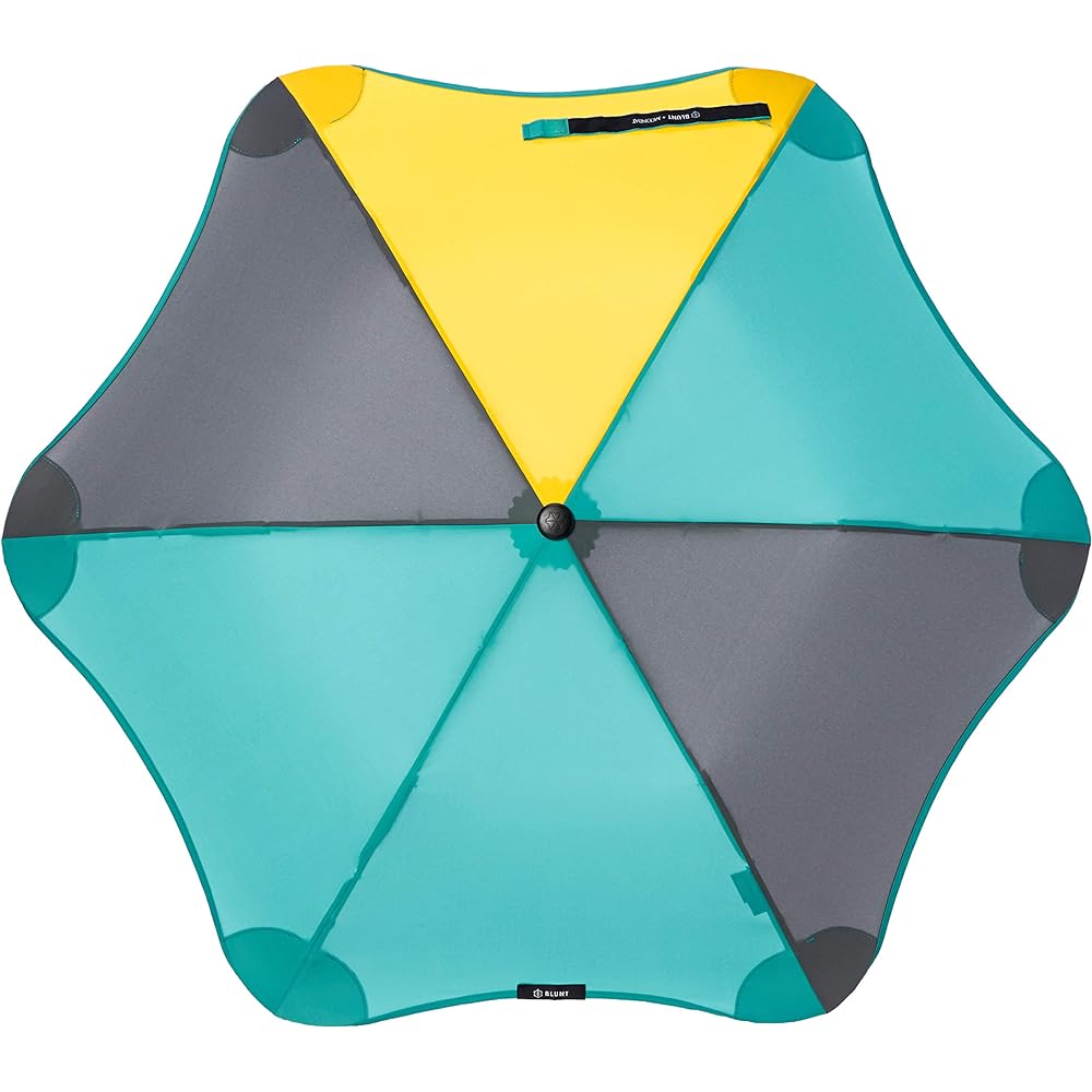 [Moonbat] BLUNT Genuine Light LITE Women's Folding Windproof Umbrella UV Sun and Rain Parasol Jump Main Rib 51cm Durable Stylish Plain Combination Piping Outdoor Unisex