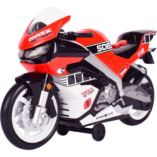 Sunny Days Entertainment MAXX Action Realistic "Light & Sound" Super Bike Motorcycle