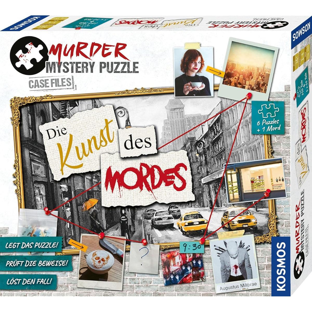 Murder Mystery Puzzle - The Art of Murder