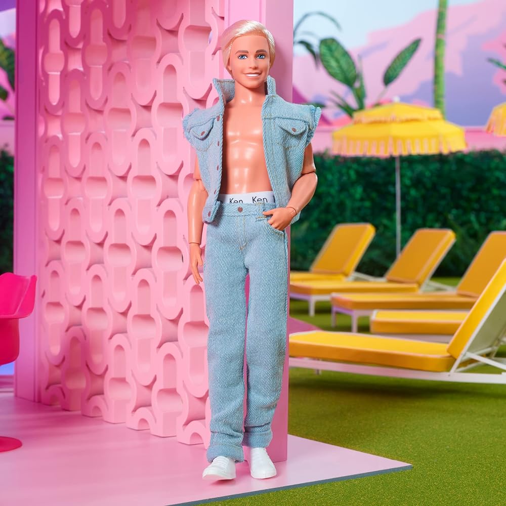 Barbie Movie "Barbie" Ken Denim Fashion [Dress-up Doll/Doll] [6 years old and up] HRF27