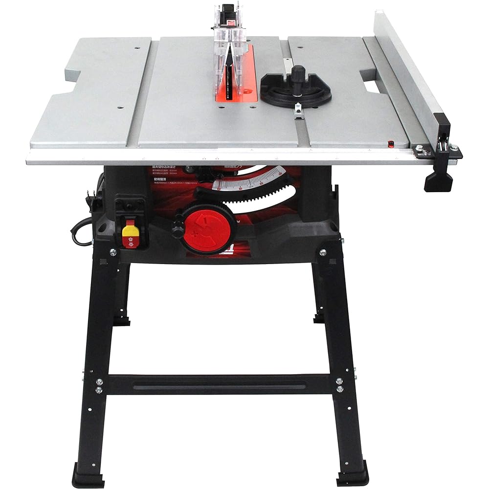 SK11 Woodworking Table Saw Maximum Width 1000 x Depth 570mm STS-255ET Blade Diameter 255mm Chip Saw Included