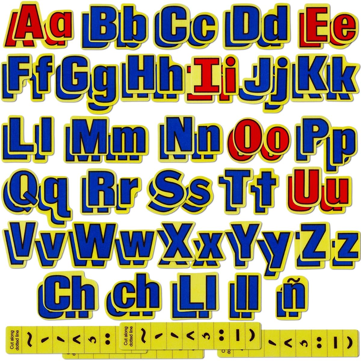 UPPER & LOWER CASE LETTERS
