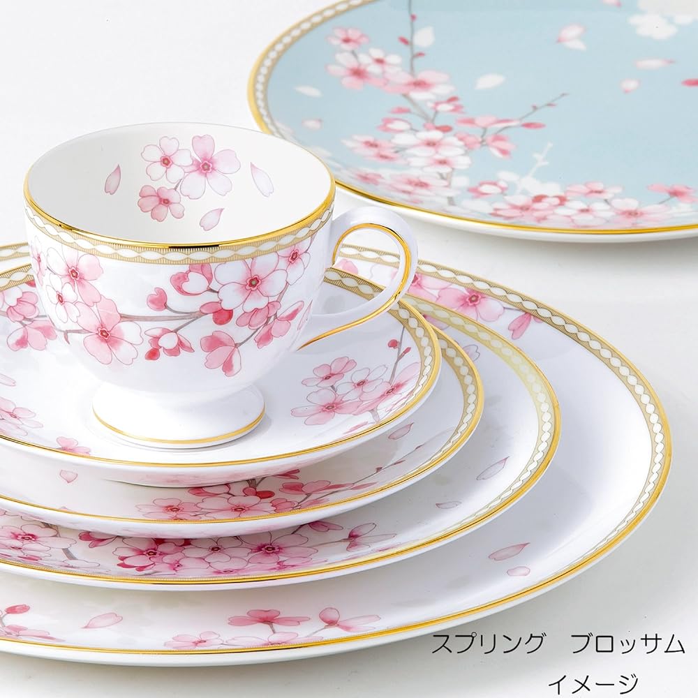 [Regular Imported Product] Wedgwood Spring Blossom Tea Cup & Saucer (Peony) Wedding Gift Present 1053201