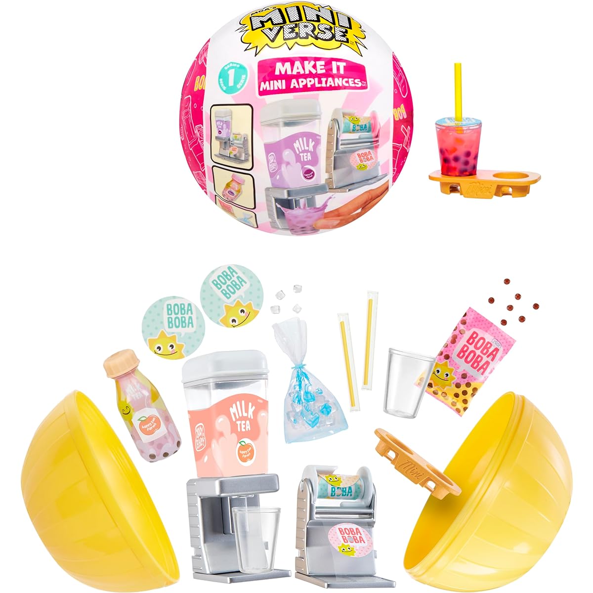 MGA's Miniverse Make It Mini Appliances Mini Replicas Mystery Blind Package DIY Craft Resin Play Not Edible Ages 8+