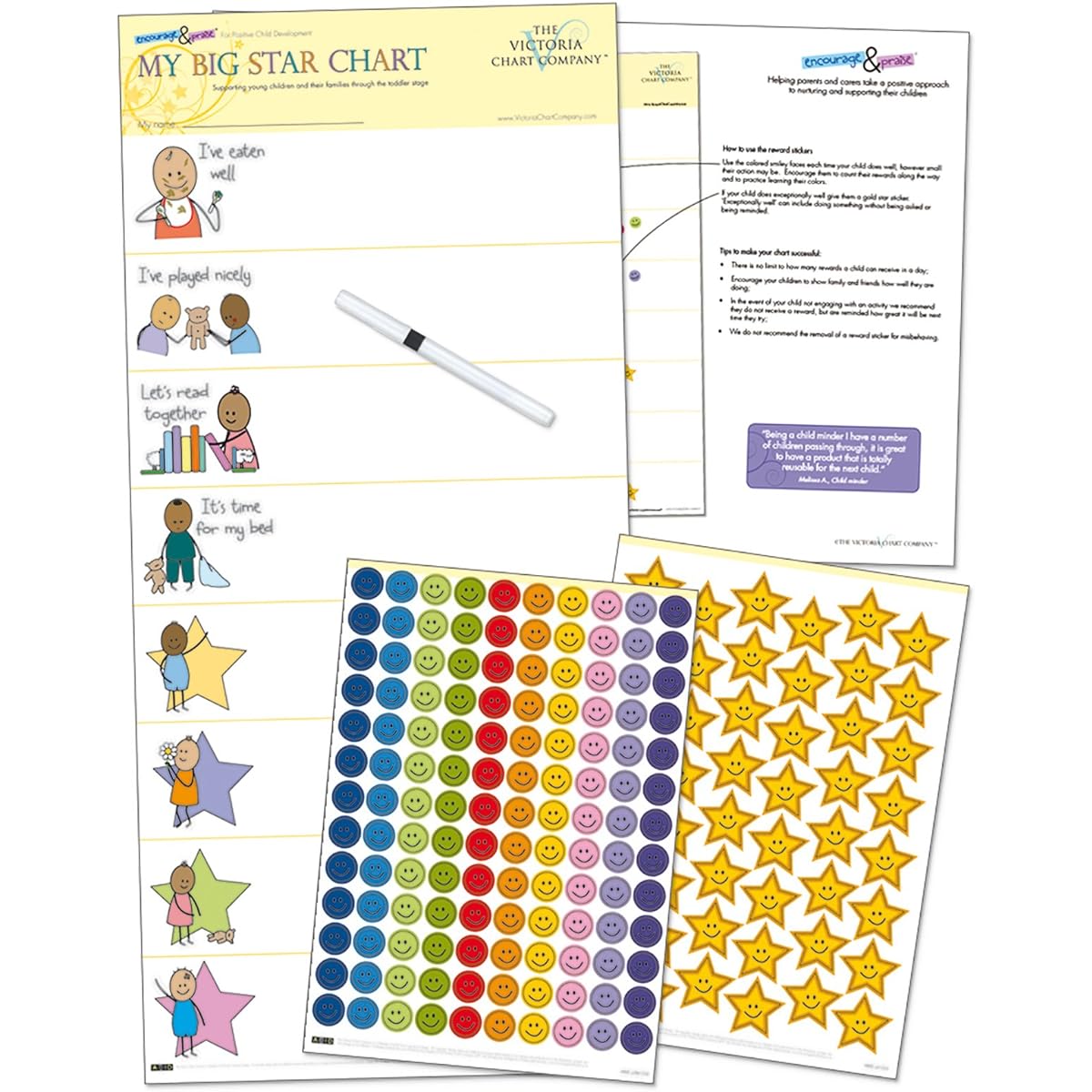 My Big Star Chart (1yr+)