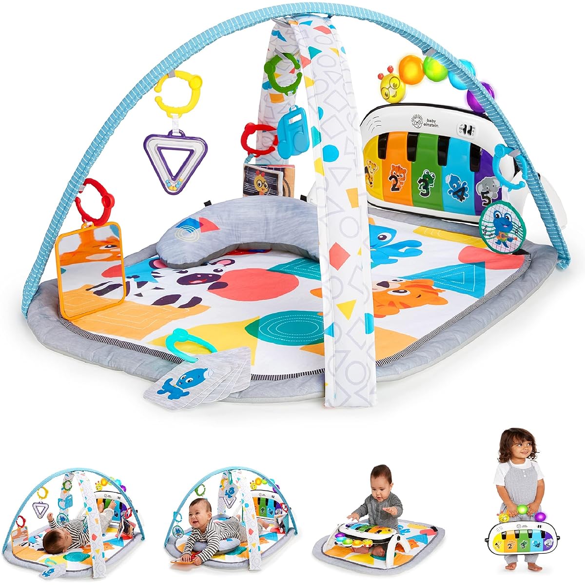 Kids II Japan Baby Einstein 4 1 Kickin' Tunes Gym (11749)