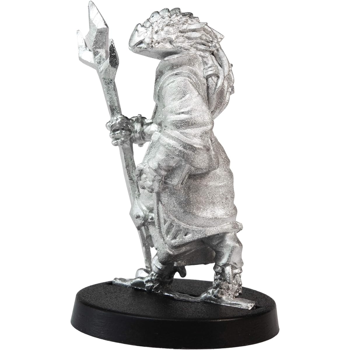 Stonehaven Miniatures Half Dragon Wizard Miniature Figure 38mm - 100% Pewter Metal - Includes Slotted Creator Base - 28mm Scale Table Top for War Games - Designed & Manufactured in the USA