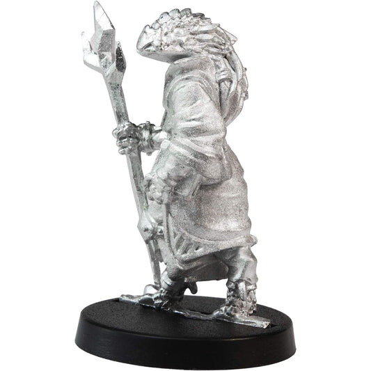 Stonehaven Miniatures Half Dragon Wizard Miniature Figure 38mm - 100% Pewter Metal - Includes Slotted Creator Base - 28mm Scale Table Top for War Games - Designed & Manufactured in the USA