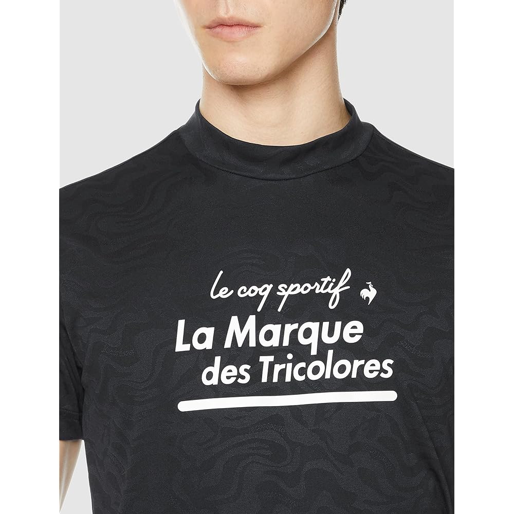 [Le Coq Sportif] Short Sleeve Shirt Sweat Absorbent Quick Drying Stretch UPF15 Golf QGMVJA05 Men's