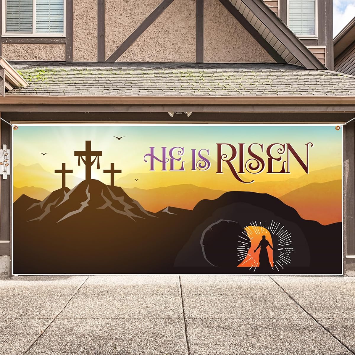 Easter Garage Door Cover