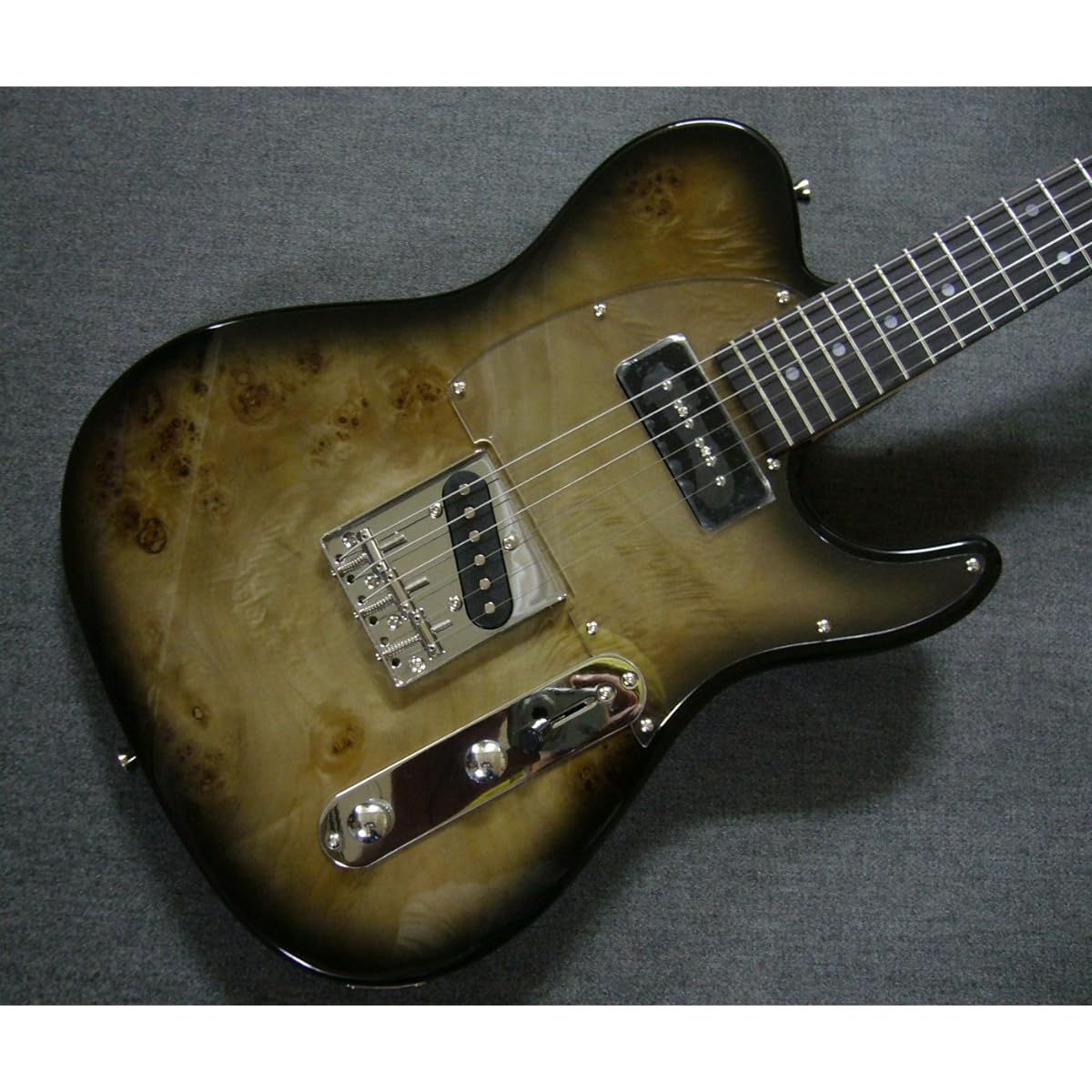 Bacchus Universe Series TACTICS-BP/R BK-B (Black Burst) ・Bacchus/Ball Poplar Top Specification ・Telecaster Type