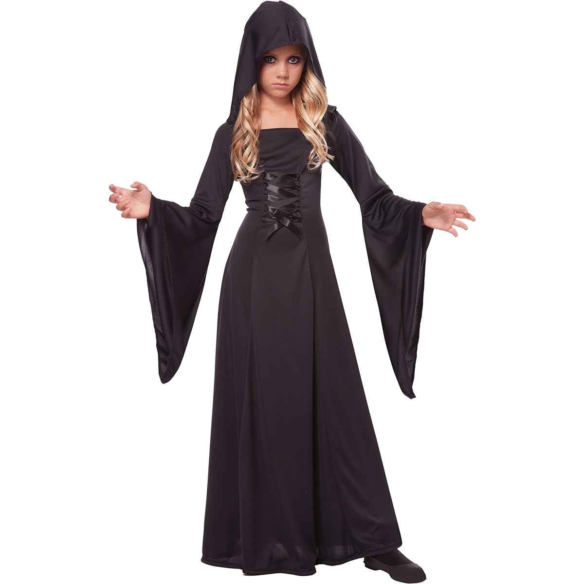 (12-14, One Color) - California Costumes Hooded Robe Costume, One Colour, 12-14