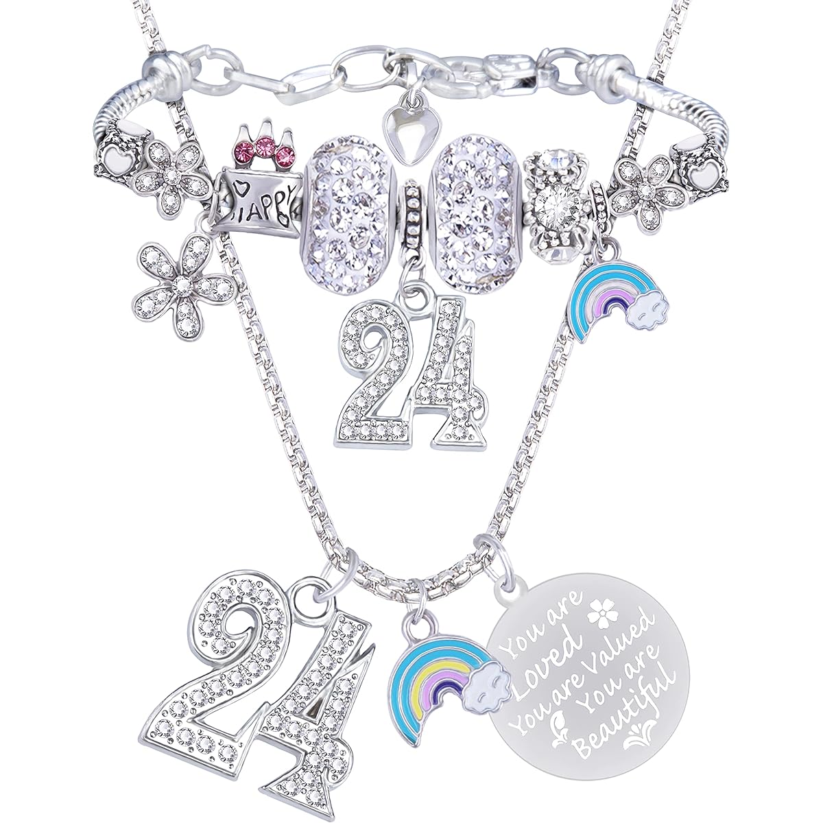 24th birthday 24th birthday gifts 24th woman 24th girl birthday gifts 24th birthday gifts 24th birthday gift 24th birthday necklaces and bracelets 24th birthday jewelry