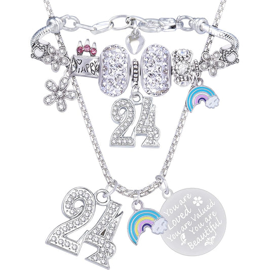 24th birthday 24th birthday gifts 24th woman 24th girl birthday gifts 24th birthday gifts 24th birthday gift 24th birthday necklaces and bracelets 24th birthday jewelry