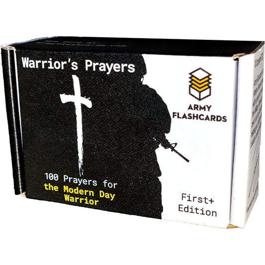 Army Flashcards: Warrior's Prayers | 100 Prayers for Modern Soldiers, Sailors, and Airmen | Made in the USA