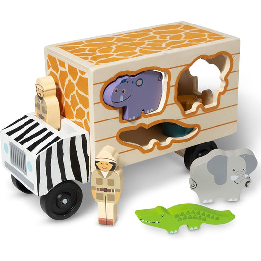ANIMAL RESCUE SORTING TRUCK BY SHAPES [Toy] [並行輸入品]