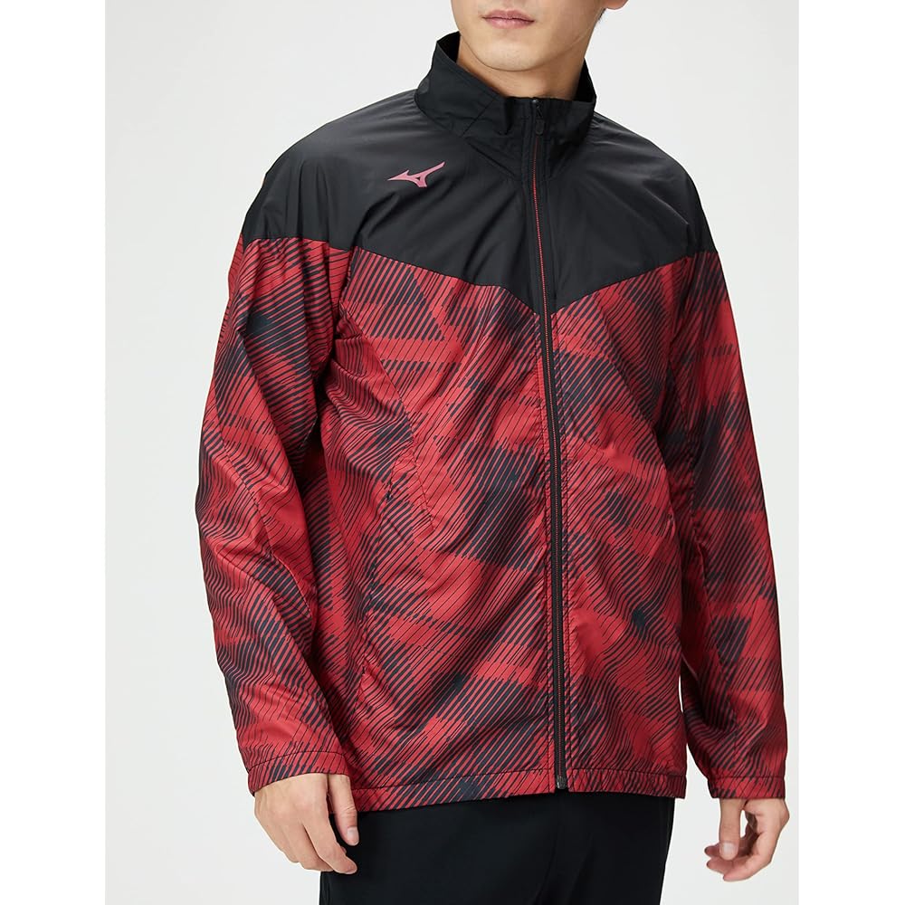 [Mizuno] Training Wear Breath Thermo Warmer Jacket Moisture Absorption Heat Generating Windproof Water Repellent 32ME2541 Men's