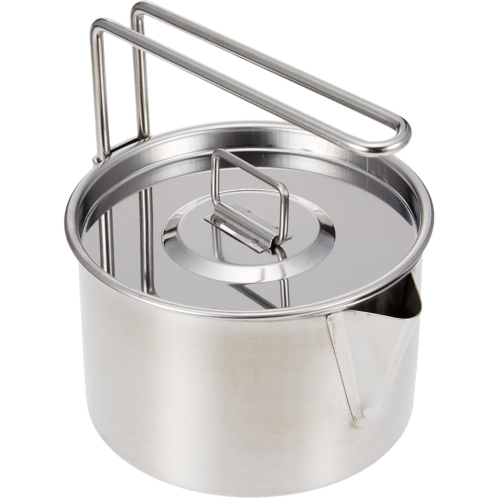 CAPTAIN STAG Camping Kettle Pot Camping Kettle Cooker 900ml