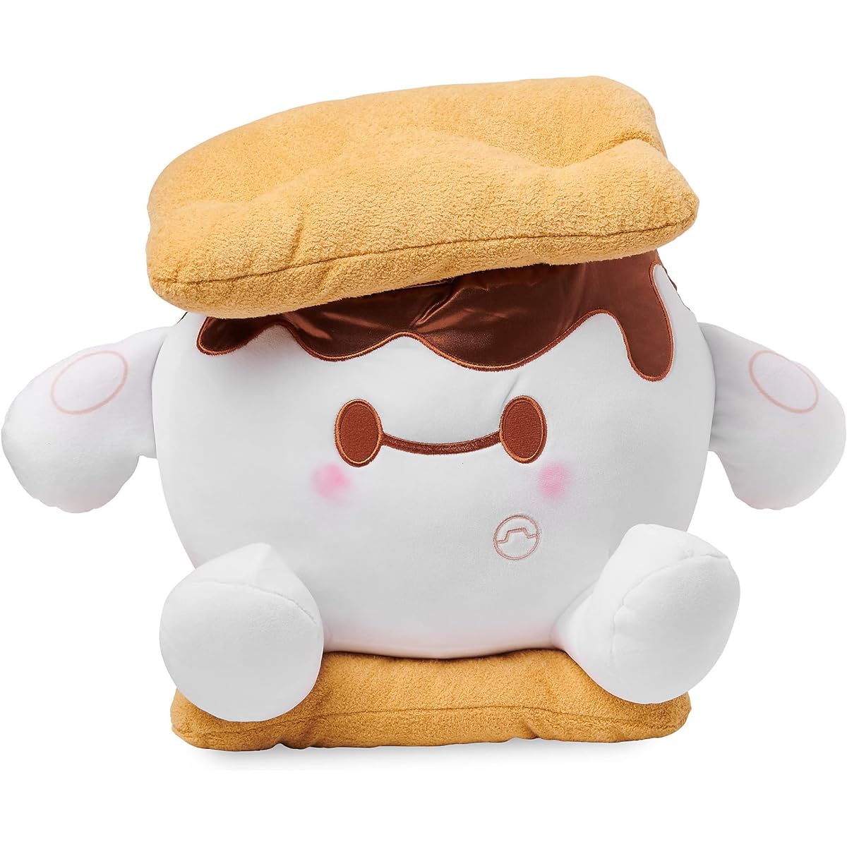 Disney Store Official Cake Munch Munch Scented Baked Treats Baymax S'mores Super Soft Plush Toy for Kids Great Gift Ages 0+