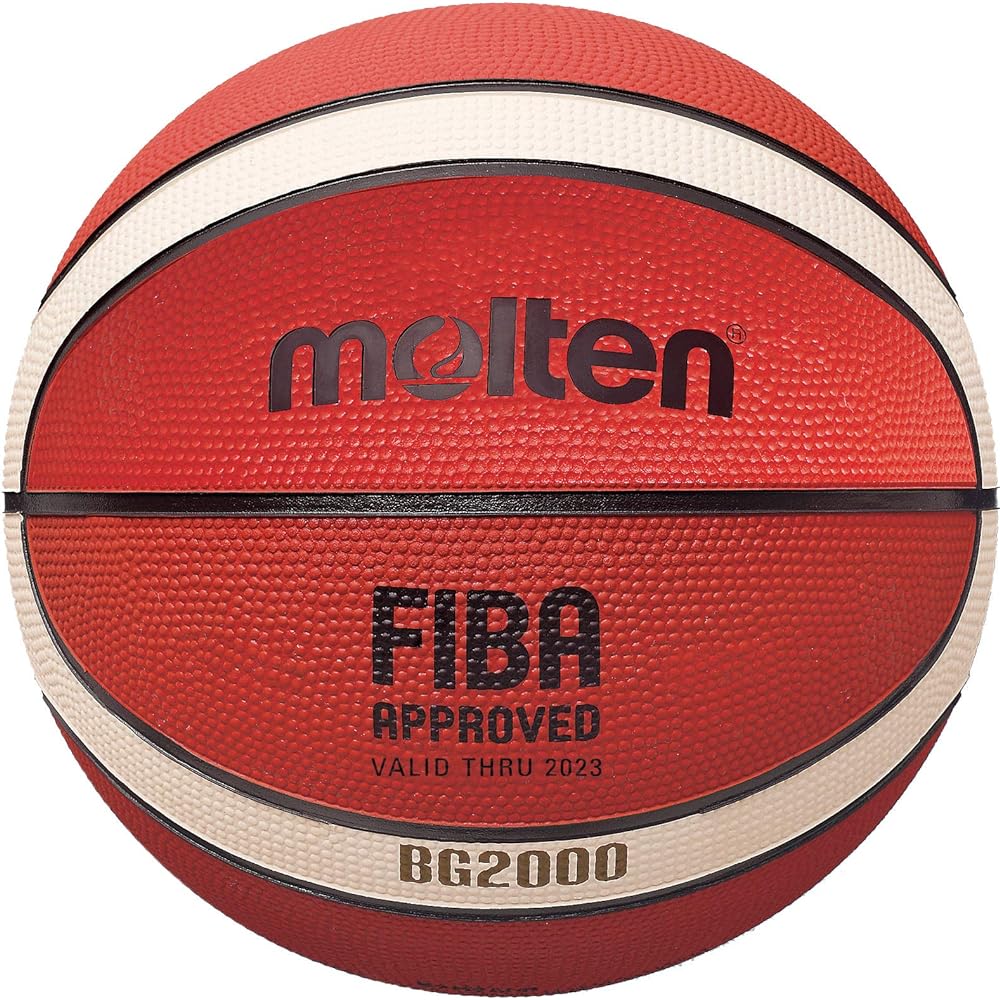 Molten BG-Series Leather Basketball FIBA Approved BG2000 Size 6 B6G2000 Two Tone