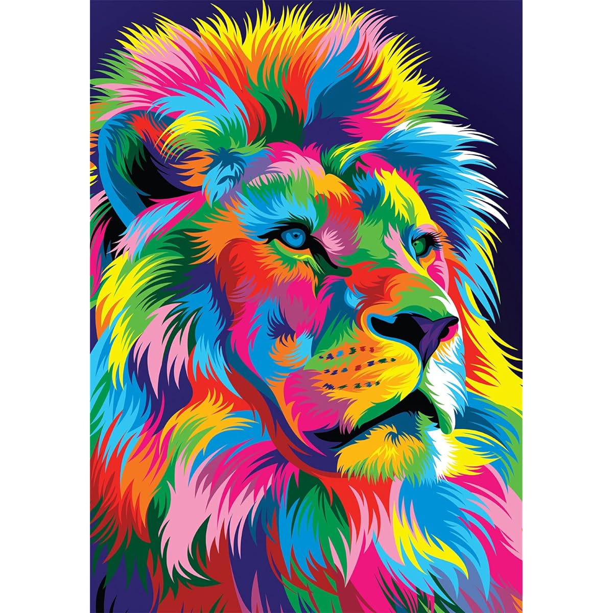 Buffalo Games - Majestic Lion - 300 Large Piece Jigsaw Puzzle