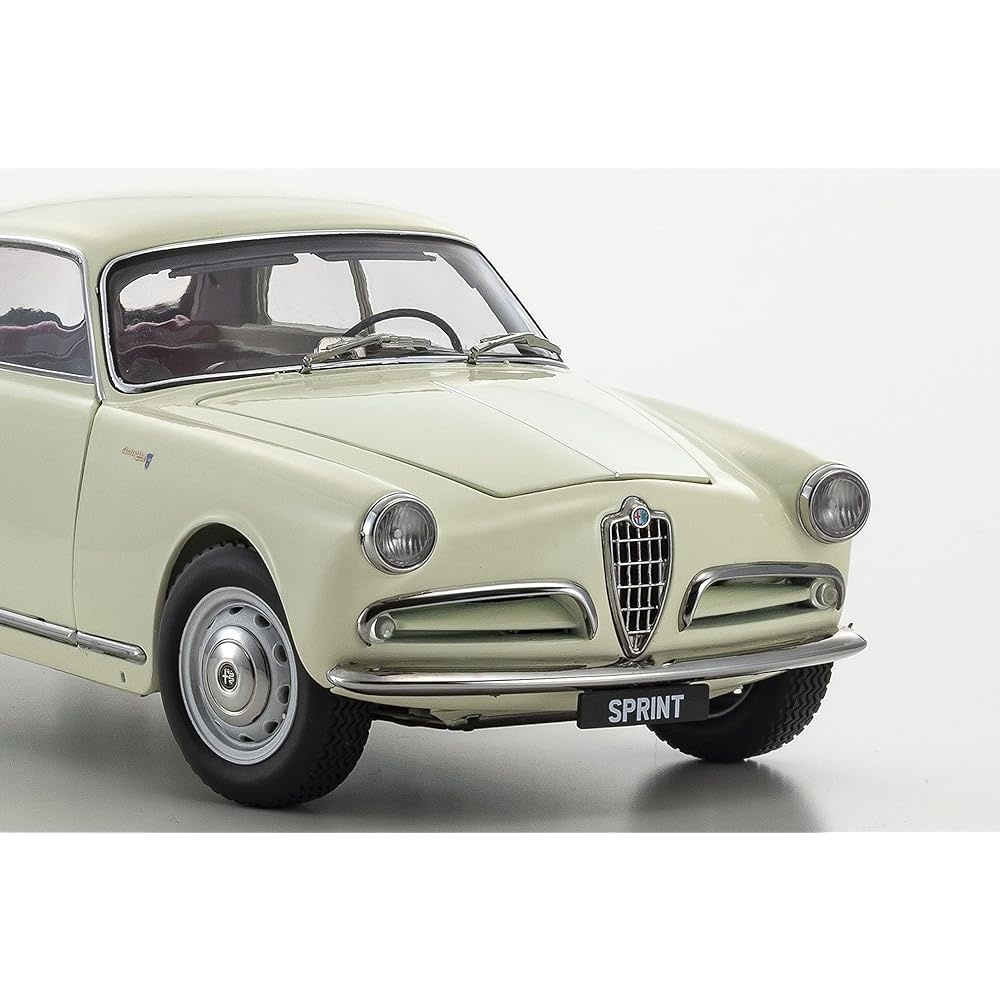Kyosho Original 1/18 Alfa Romeo Giulietta Sprint White Finished Product KS08957W