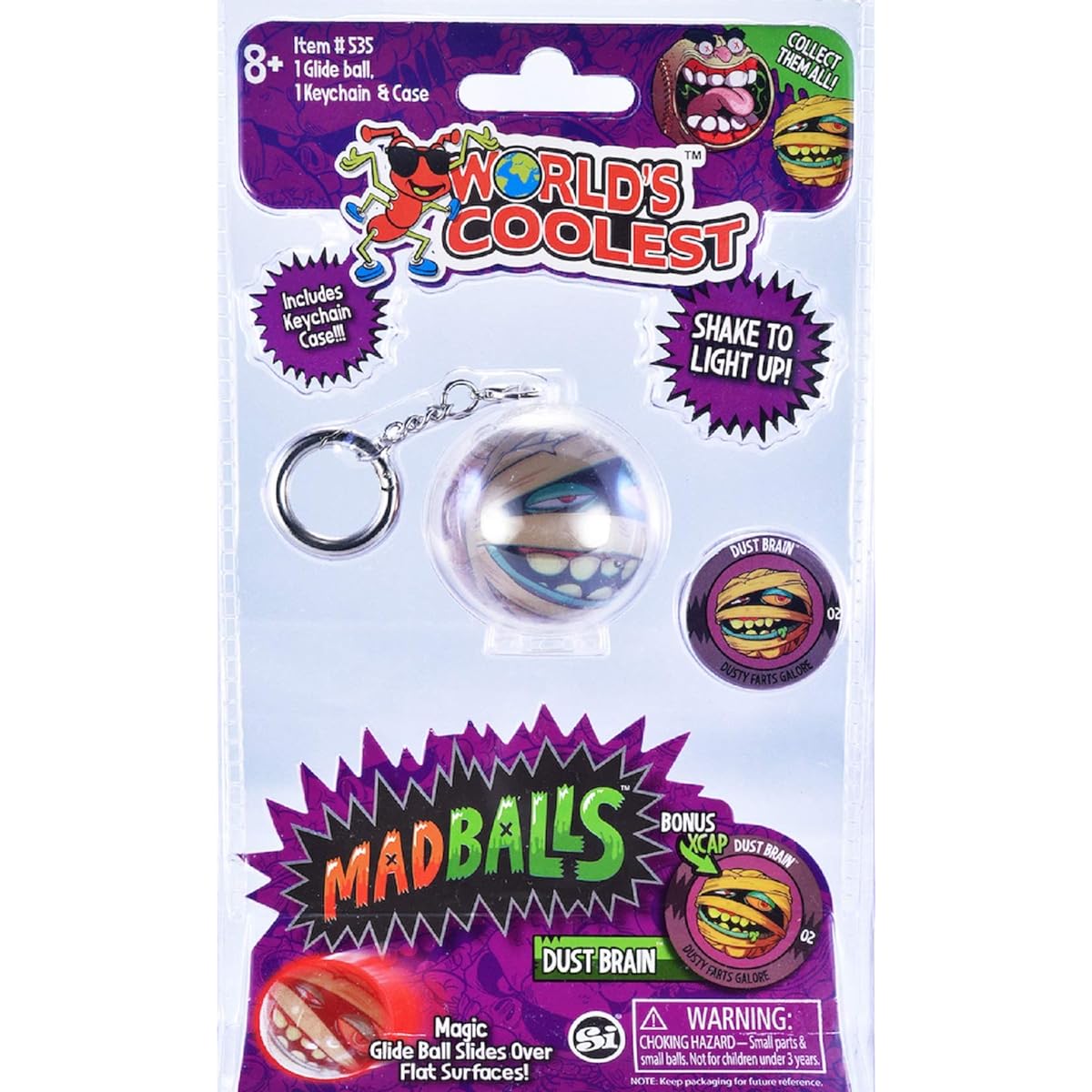 World's Coolest Madball Glider Keychain