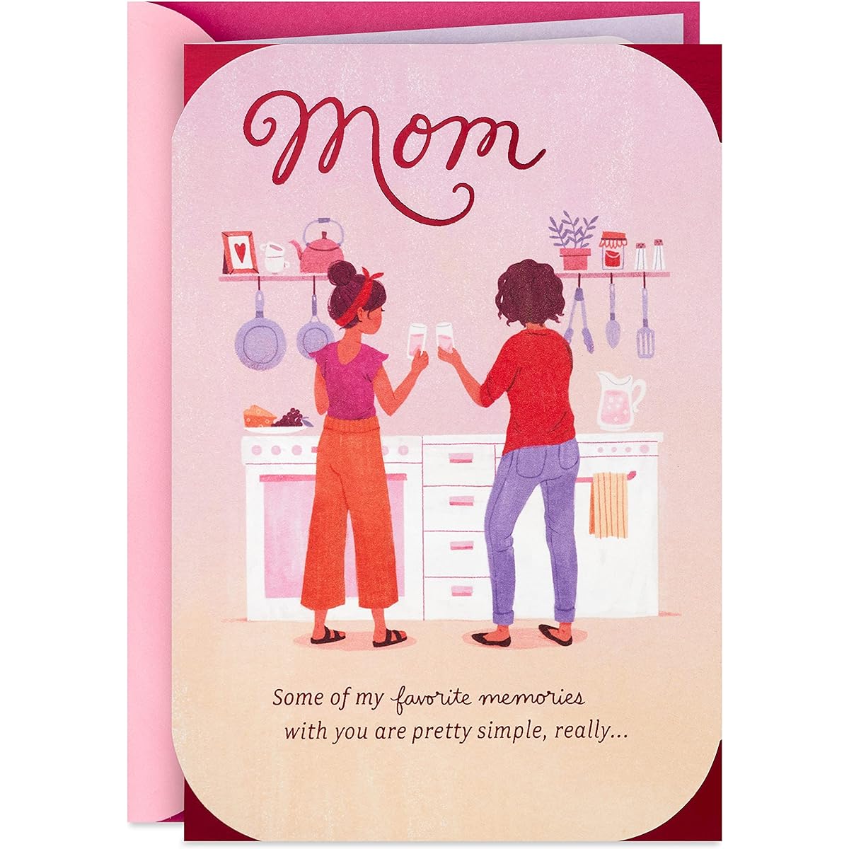 Hallmark Birthday Card from Daughter to Mother (Favorite Memories)