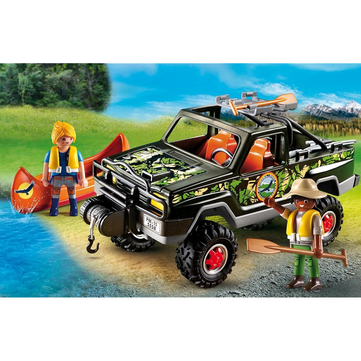 Playmobil 5558 Wildife Adventure Pickup Truck [Parallel Import]