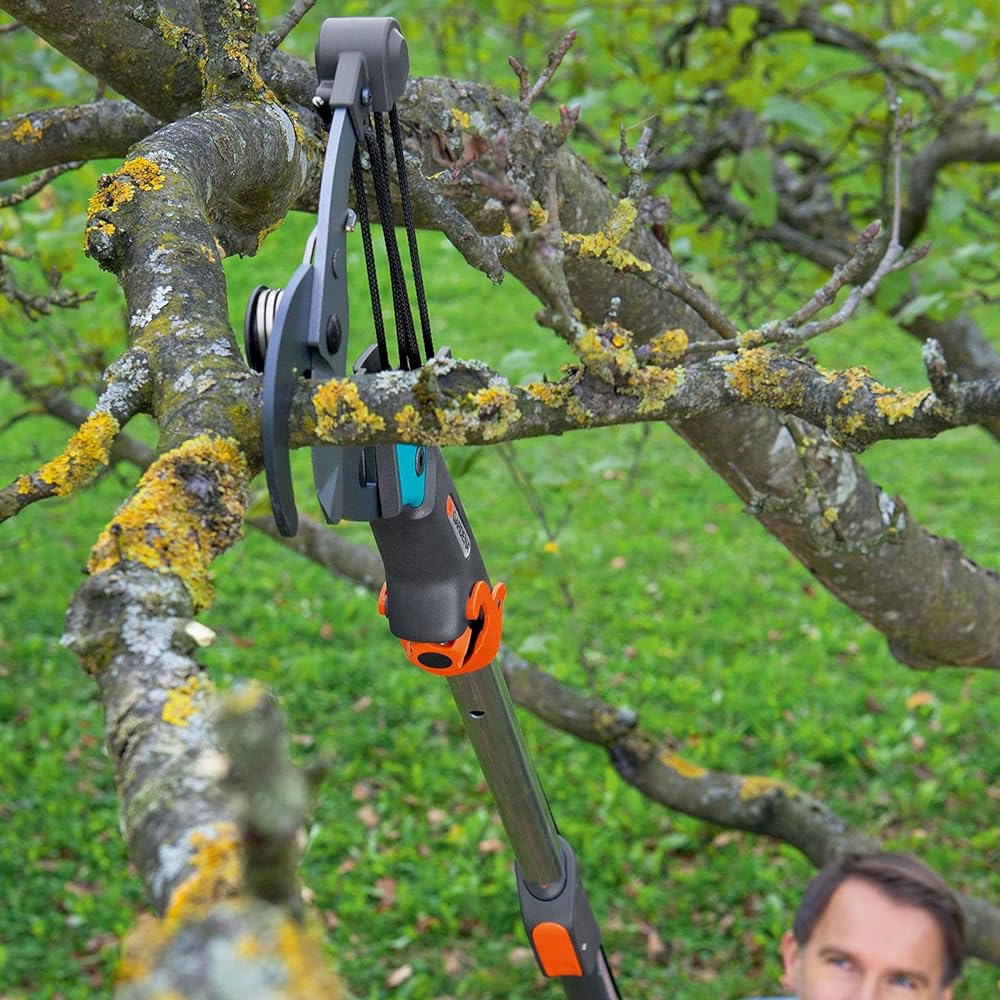 GARDENA Takabra cutting shears, rope type, bypass type blade *Handle sold separately Combi system 298-20