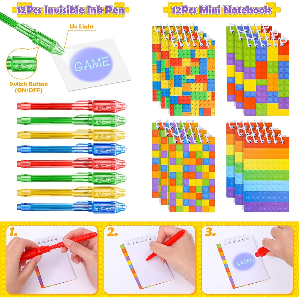 KELENO Building Blocks Party Favors