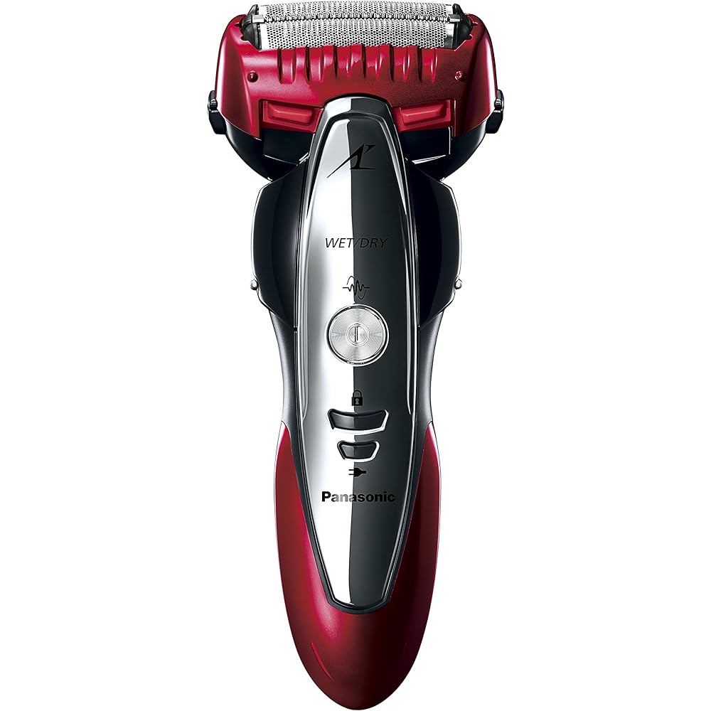 Panasonic Ram Dash Men's Shaver 3 Blades Bath Shaving Red ES-ST39-R