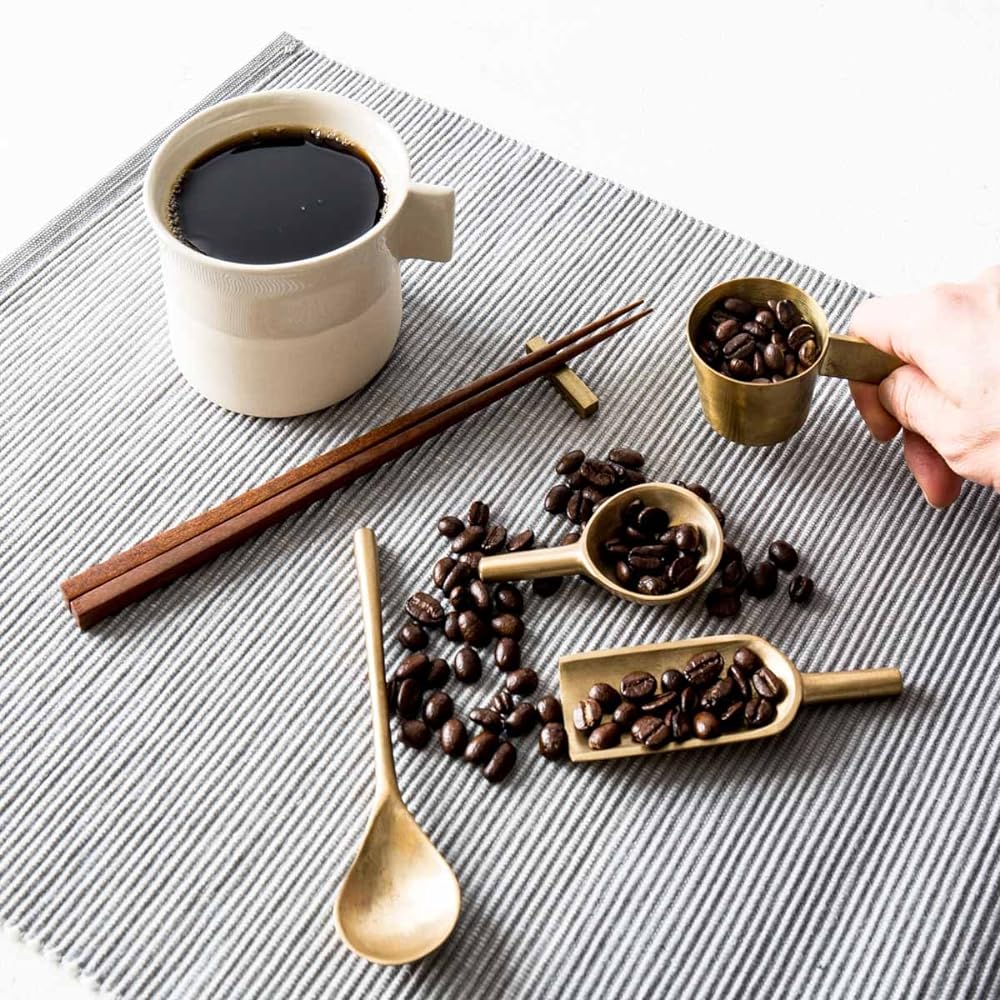 b2c Brass Brass Measuring Spoon C｜Tea Measure Tea Measure Tea Spoon